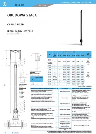 Casing fixed 025A/UG